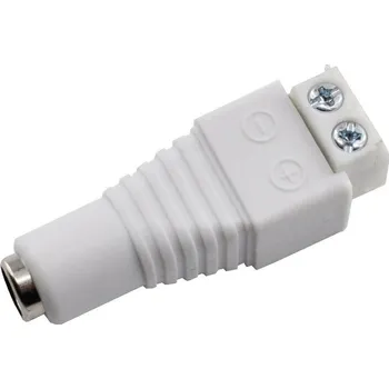 TRU COMPONENTS DC14-F-WT nízkonapěťový konektor zásuvka, rovná 5.5 mm 2.1 mm 1 ks