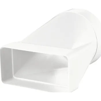 Ventishop UP-PRP-204x60/100 pevný horizontální přechod na kruhové potrubí 100 mm