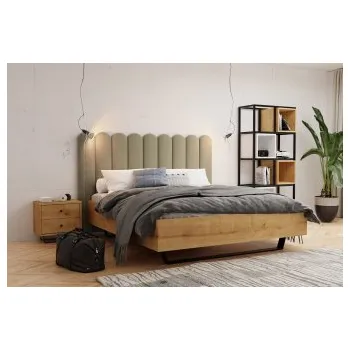 Předsíňová stěna Čalouněný nástěnný panel plot 20 x 70 x 3 cm tmavě béžová