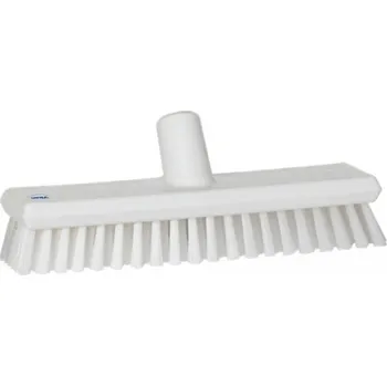 Vikan Průtočný středně tvrdý kartáč na podlahy - Vikan Označení +5 bílá