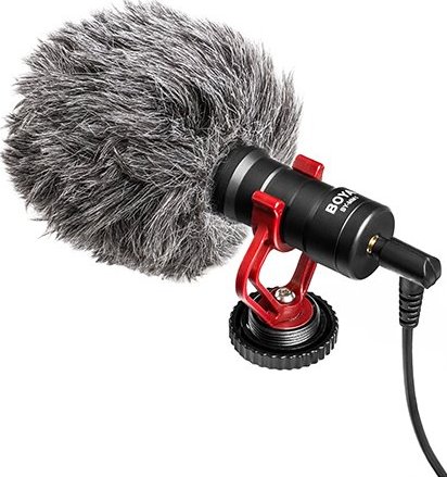 Boya DSLR mikrofon BY-MM1, 3,5mm JACK konektor