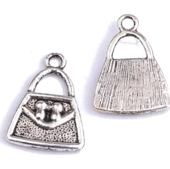 Přívěsek Přívěsek KABELKA, 15x21mm, 2ks