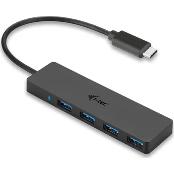 USB hub i-tec USB 3.1 Type C SLIM HUB 4 Port passive C31HUB404