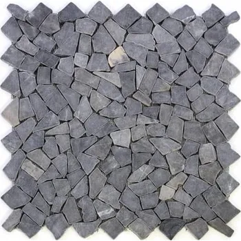 Obklad Mozaiková dlažba / obklad do interiéru, mramor šedý, 1 m2