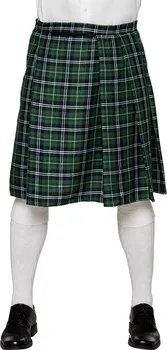 Karnevalový kostým Boland Skotstký kilt zelený one size