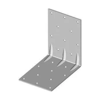 Úhloměr Konstrukční úhelník 70x70x80 mm (žárový zinek)