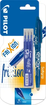 Pilot FriXion Ball kuličkové pero + náplň 3 ks 0,7 mm modré