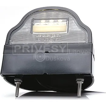 Osvětlení SPZ Osvětlení SPZ (registrační značky) LED WAS W88/730 (12-24V), zaoblené