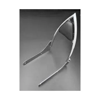 Motodoplněk Opěrka Highway Hawk ARCH pro motocykly HONDA VT750DC Spirit, chrom (sada) Chrom