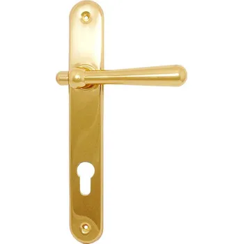 BERNAT MOUNTING BERNAT dveřní kování Casual Provedení: PZ LI/RE (klika oboustranná/koule), Povrchová úprava: surová mosaz, Rozteč: 72 mm