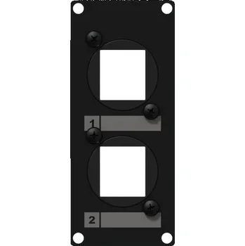 Panel k vaně CAYMON CASY107/B - panel 2x otvor Keystone