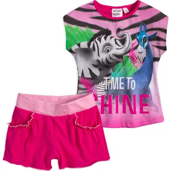 Dívčí souprava ZAFARI ZUMBA růžová Velikost: 104