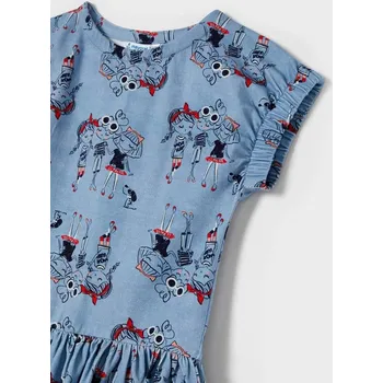 Dívčí šaty Dívčí sportovní šaty Mayoral 3943-11 modrá barva: modrá, Rozměr: 110