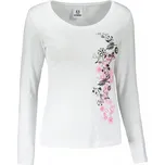 Dámské triko s dlouhým rukávem ALTISPORT CARRYOVER ALW029169 BÍLÁ XXL