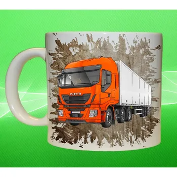 Moon River IVECO Stralis 500 hnědý hrnek s náklaďákem