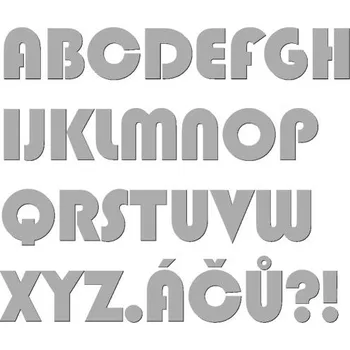 Pelisport Písmena typ P02 - 7,5 cm