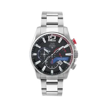 Hodinky Pánské vodotěsné náramkové hodinky JVD JE1002.1 - chronograf 10ATM (POŠTOVNÉ ZDARMA!!)