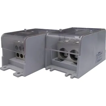 Rozvaděč ELEKTRO BEČOV Svorka UTB-S 2×240 8x35 šedá silová U2240DP21