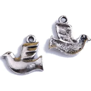 Přívěsek Přívěsek HOLUB, 15x15mm,2ks