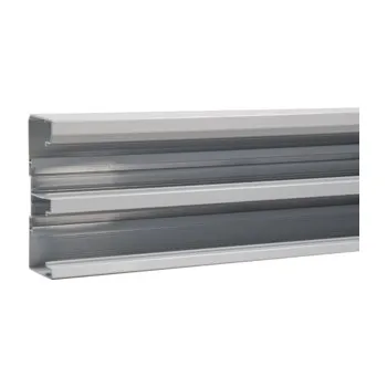 kabelová chránička TEHALIT Kanál GBA501311ALU dvoukomorový, 50x13, hliník, barva přírodní elox, délka 2m GBA501311ALU