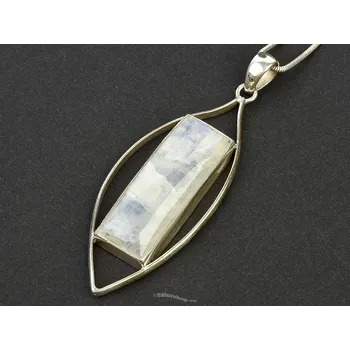 Přívěsek Měsíční kámen přívěsek velký Ag 925/1000 16,0g