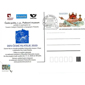 Poštovní známka Česká pošta (2020) CSD 6 - Pozvánka na den české filatelie - KF