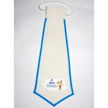 Karnevalový doplněk Kravata - Dobrovolník