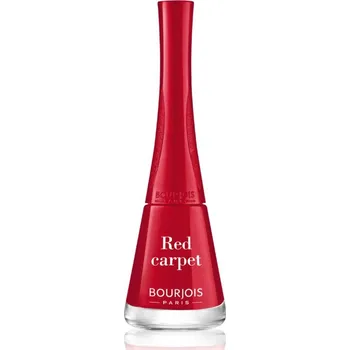 Přípravek na nehty Bourjois 1 Seconde rychleschnoucí lak na nehty odstín 010 Red Carpet 9 ml