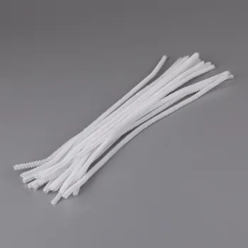 Tvarovací drát/textil 20ks/30cm bílá