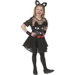 Funny Fashion Dětský kostým černá kočka
