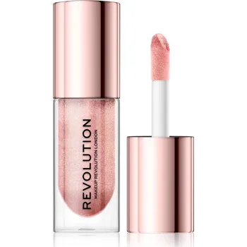 Přípravek na rty Makeup Revolution Shimmer Bomb třpytivý lesk na rty odstín Glimmer 4.6 ml