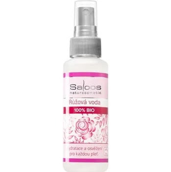 Saloos Květinová Voda Růže 100% Bio květinová pleťová voda pro rozjasnění a revitalizaci 50 ml