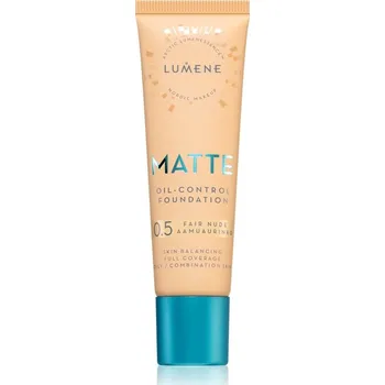 Make-up Lumene Matte Oil-Control matující make-up SPF 20 odstín 0,5 Fair Nude / Light 30 ml