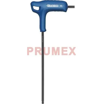 Klíč Klíč zástrčný šestihranný s T-rukojetí s kulovou hlavou 7 x 200 mm, EXPERT E121613