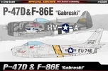 Academy P-47D & F-86E "Gabreski" 1:72