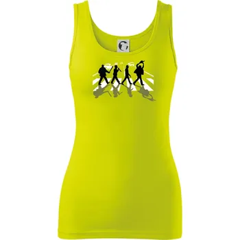 Dámské tričko Abbey Road Killer - Dámské tílko - M ( Limetková )