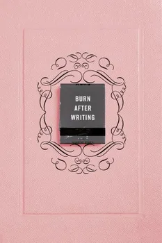 Osobní rozvoj Burn After Writing - Sharon Jones [EN] (2020, brožovaná)