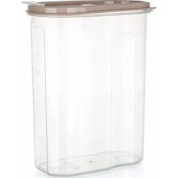 Dóza na potraviny Banquet Riva 2,4 l hnědá