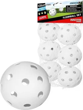 Florbalový míček Rappa Míček na florbal 6 cm 6 ks