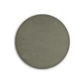 Předsíňová stěna Čalouněný nástěnný panel kolo - průměr 30 cm, výška 3 cm - šedobéžová