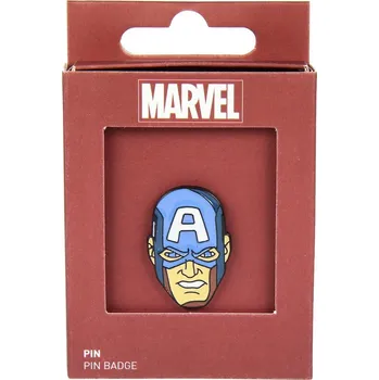 Přívěsek Kovový odznak Avengers - Captain America