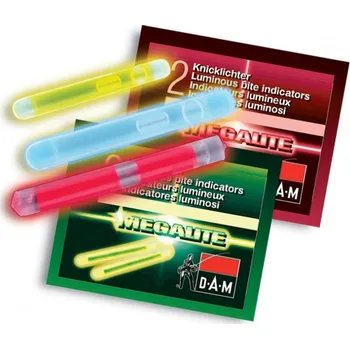 Signalizátor záběru Chemické Světlo DAM Megalite Chemical Lights 4,5x37mm Žlutá