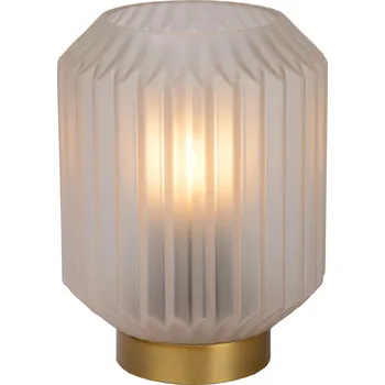 Lampička Lucide 45595/01/31 stolní lampička Sueno 1x40W | E14 - bílá, vypínač na kabelu + K nákupu nad 3000 Kč dárek zdarma