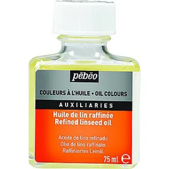 Rostlinný olej Pébéo Rafinovaný lněný olej 75ml