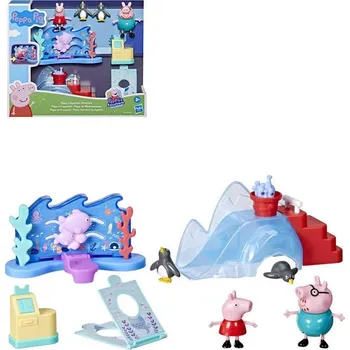 Figurka Hasbro Dobrodružství v akváriu Peppa Pig herní set 2 figurky s doplňky