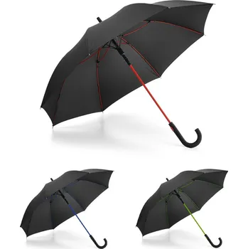 Deštník ALBERTA. Polyesterový deštník s automatickým otevíráním bez potisku bez potisku 3 bez potisku