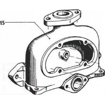 Čerpadlo Kovoplast Chlumec Hlava čerpadla Lila 390028