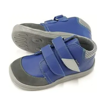 Dámská zdravotní obuv Beda Barefoot membránové MATT BF 0001/W/M/SO hladká modrá kůže + OKOP broušená kůže Velikost EU: 24, vnitřní délka: 154, vnitřní šířka: 68