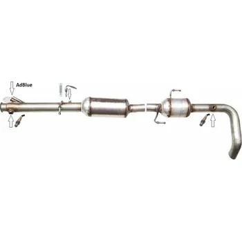 Katalyzátor Katalyzátor výfuku. (PR JMJ 1080405)