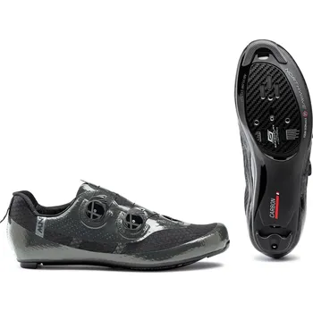 Pánské cyklistické tretry Tretry Northwave Mistral Plus black, 45 EU